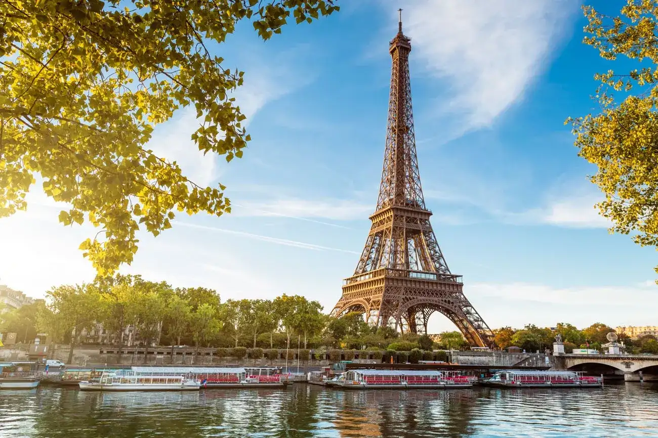 Pacote de viagem Paris e Itália