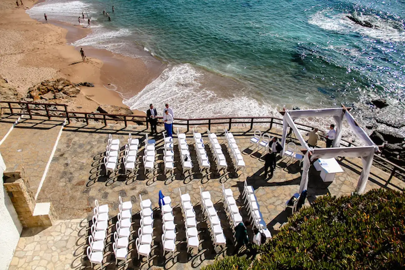 Casamento no Destino no Arriba by the Sea