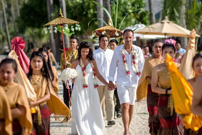 Pacote de casamento Casamento na Tailândia