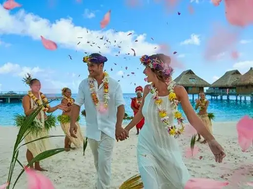 Casamento no Conrad Bora Bora Nui