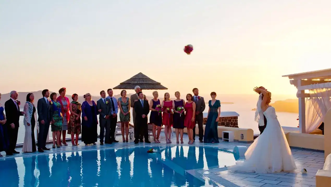 Casamento no The Santorini Princess Luxury Spa