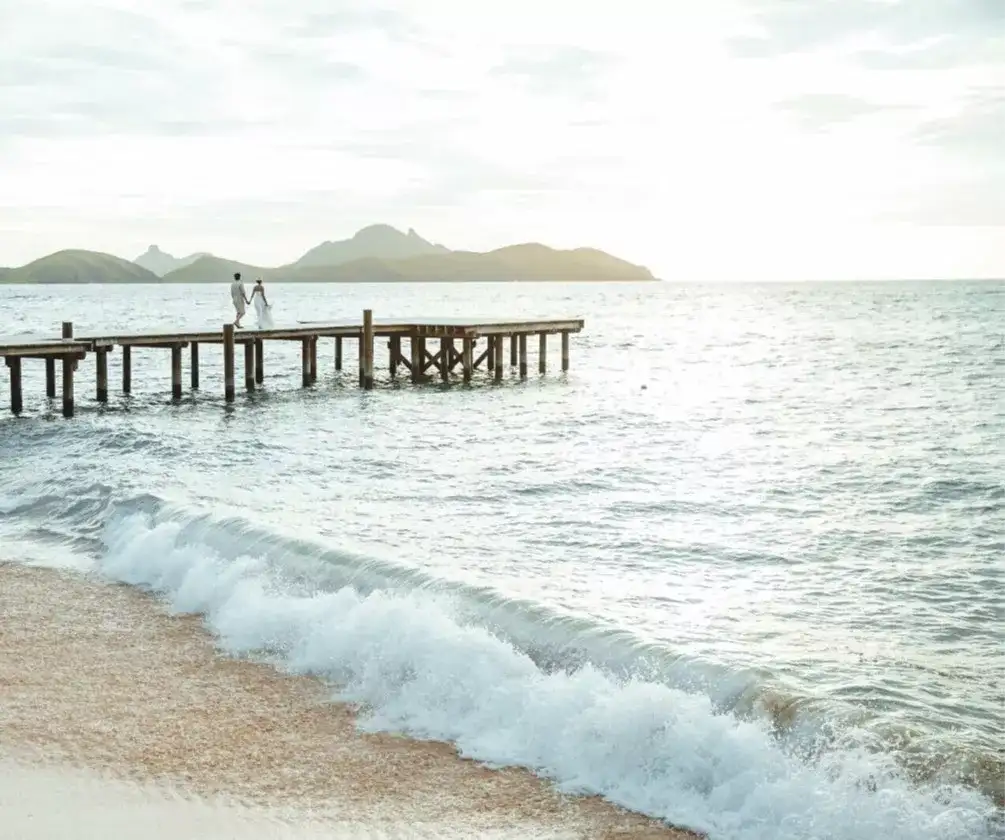Casamento no Destino no Tokoriki Island Resort