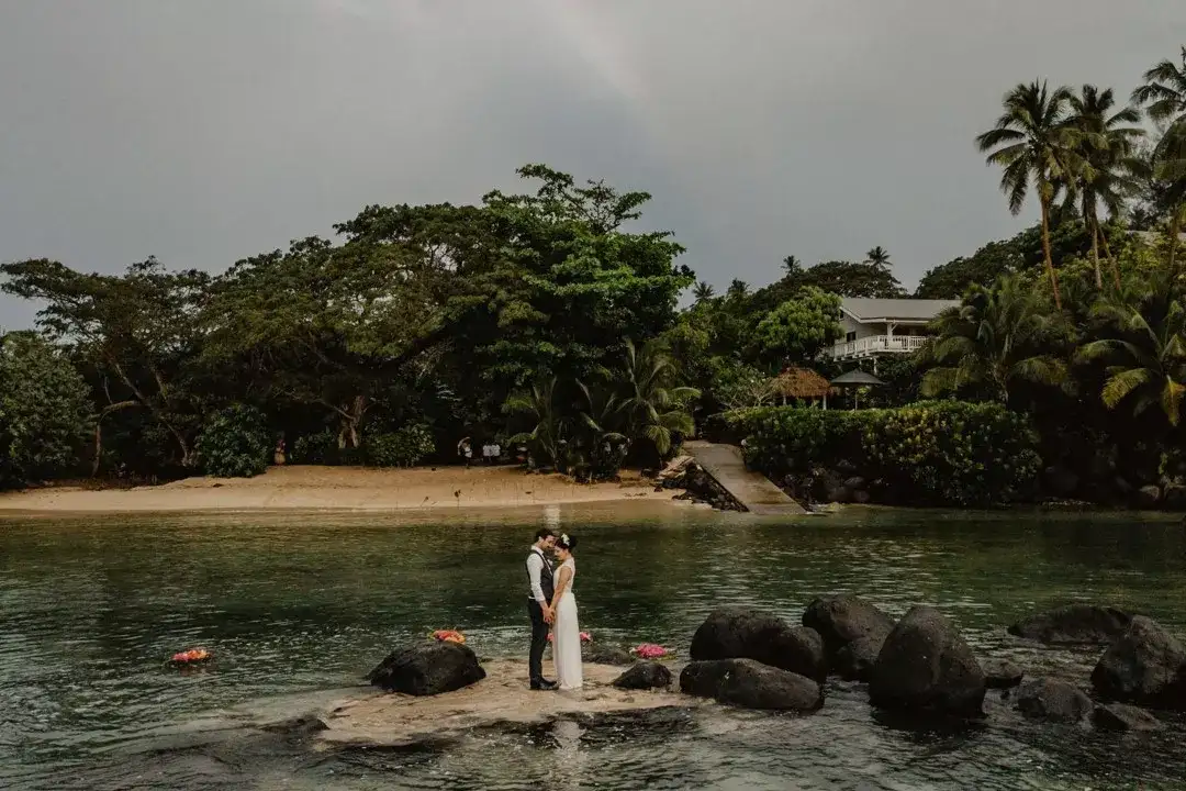 Casamento no Taveuni Palms Luxury Resort
