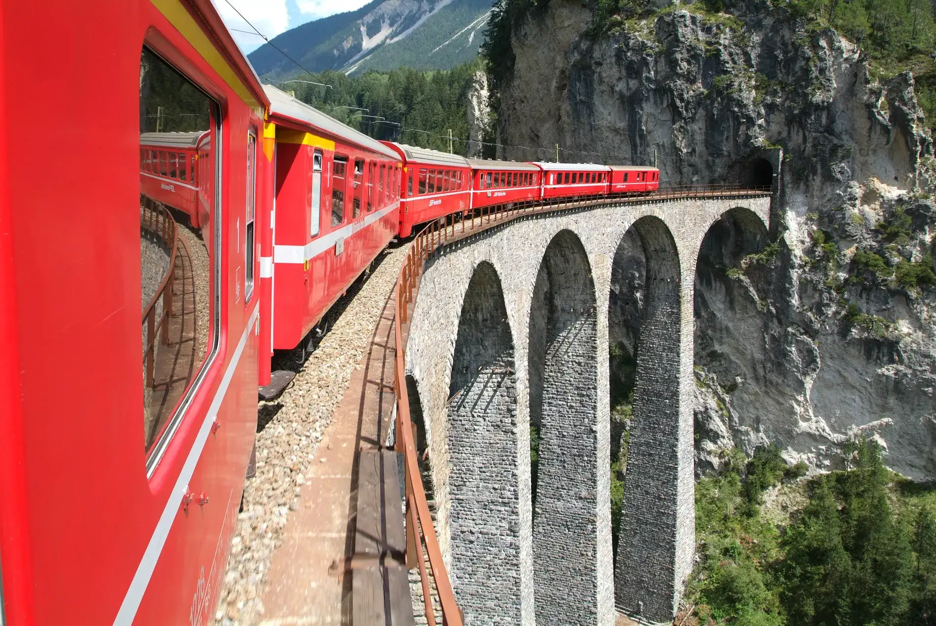 Pacote de viagem Grande Tour pela Suíça de Trem