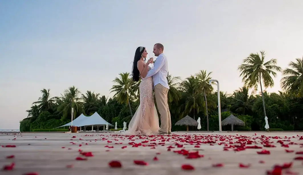 Casamento no Conrad Maldives Rangali Island
