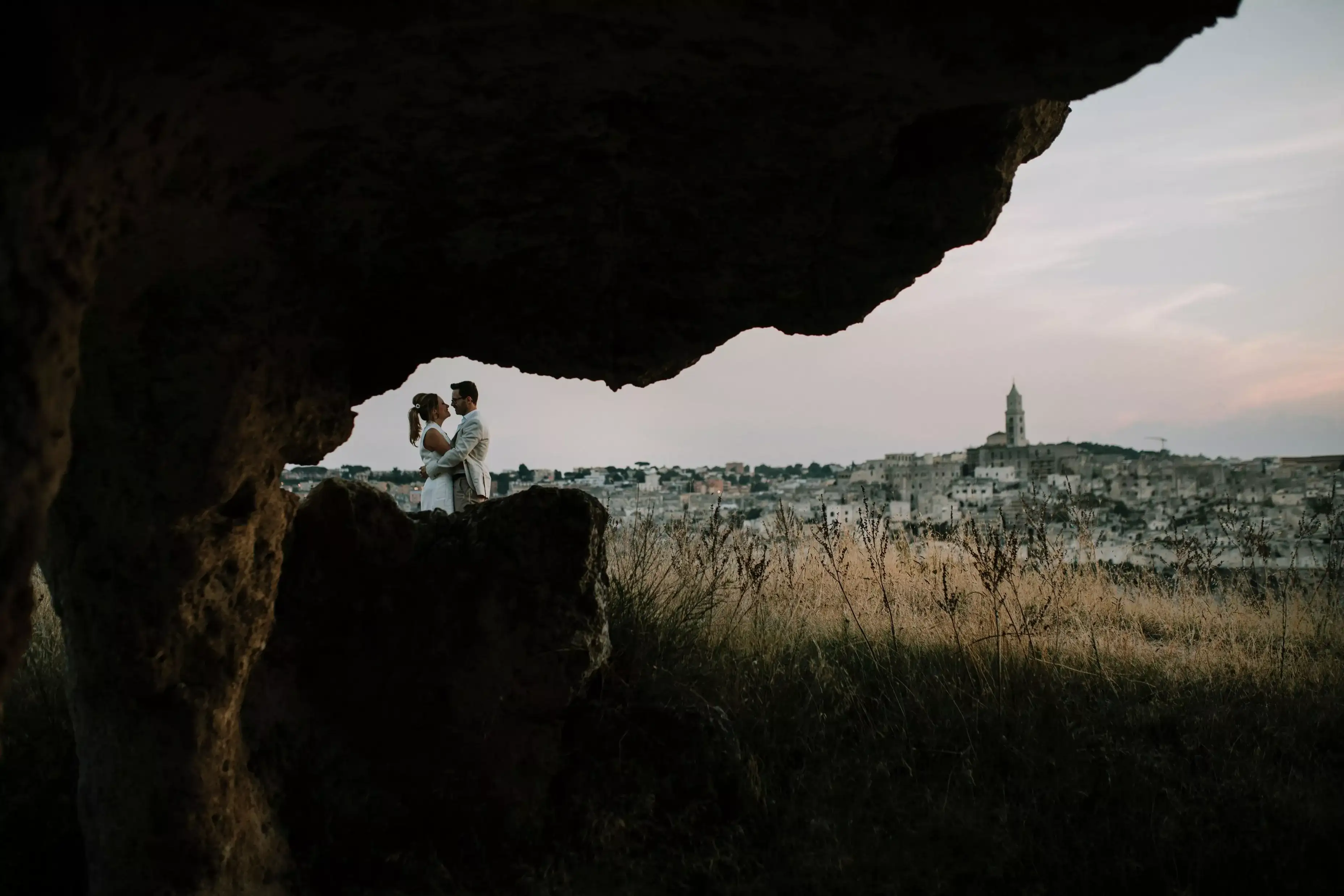 Elopement Wedding no Le Grotte Della Civita em Matera