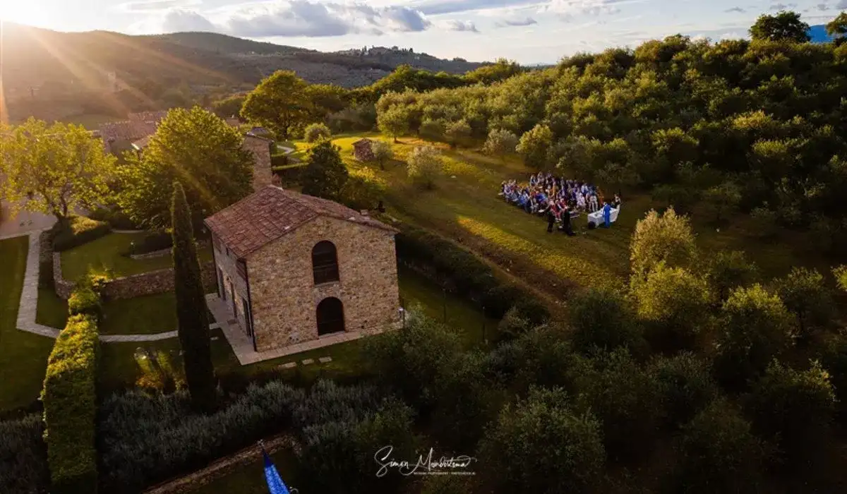 Pacote de casamento Casamento no Poggio Cennina Resort na Toscana