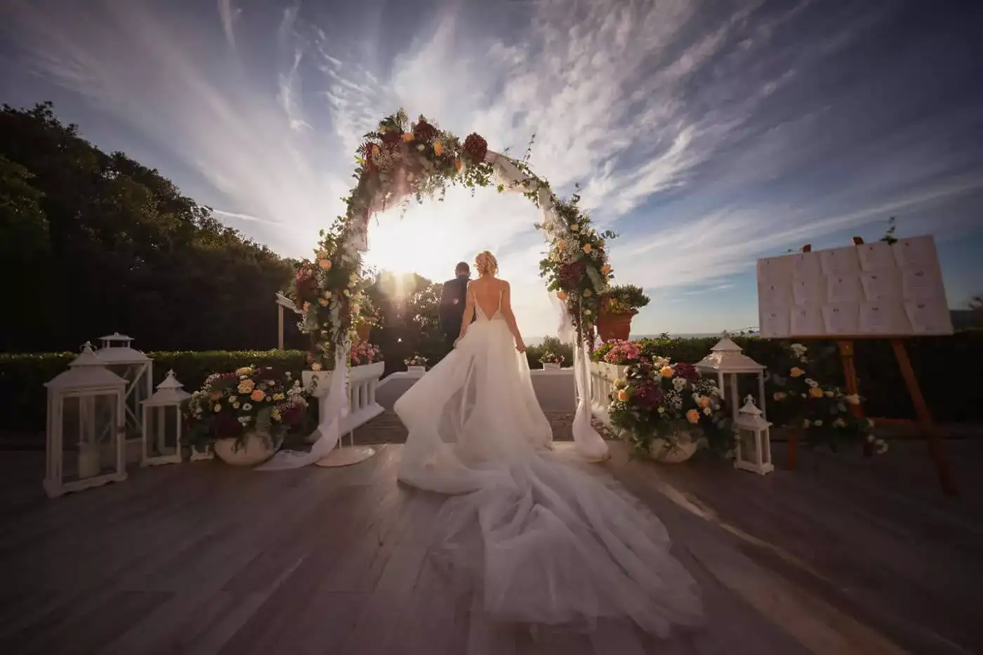 Casamento no Hotel Villa Parisi em Castiglioncello