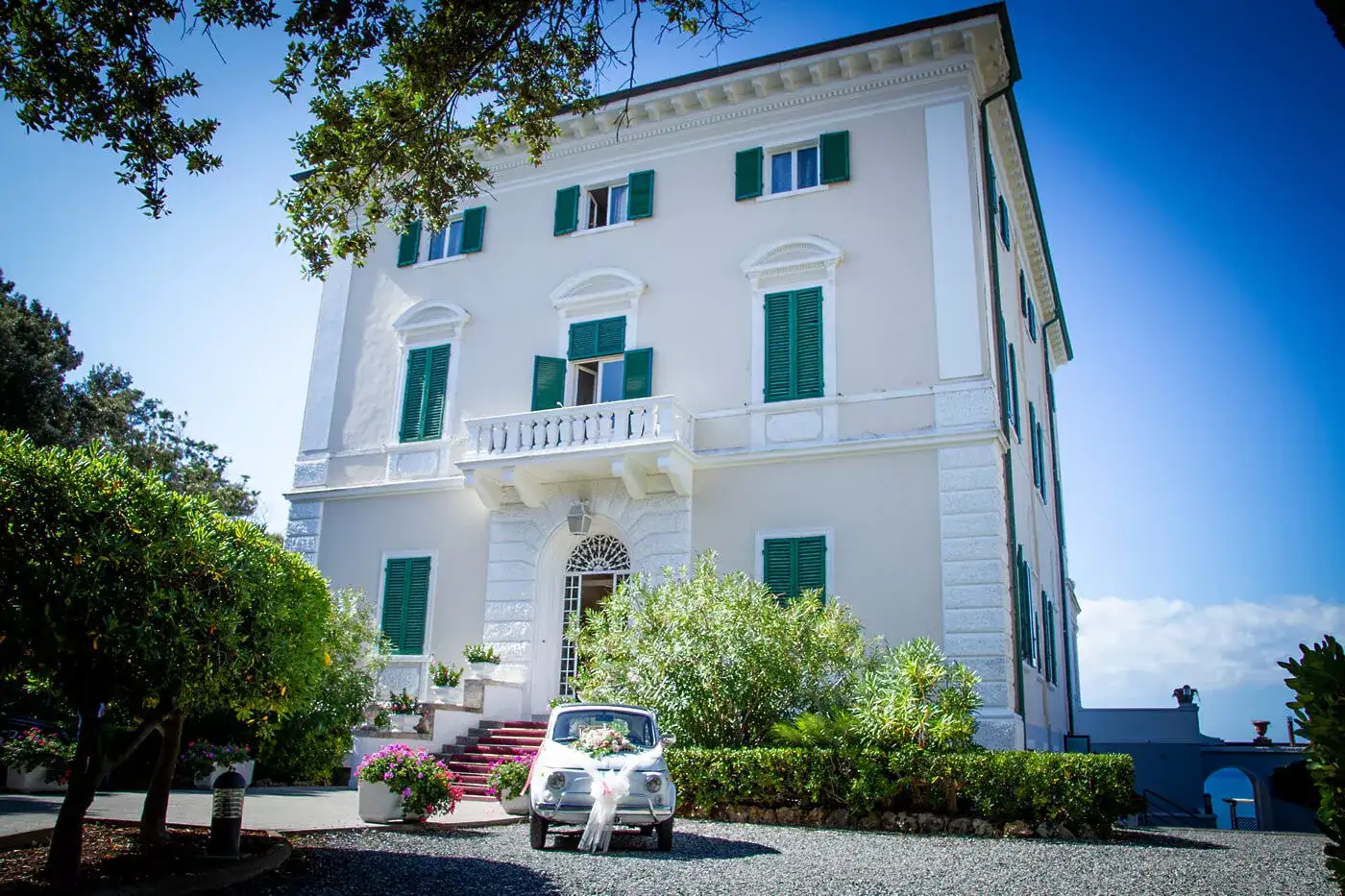 Casamento no Hotel Villa Parisi em Castiglioncello