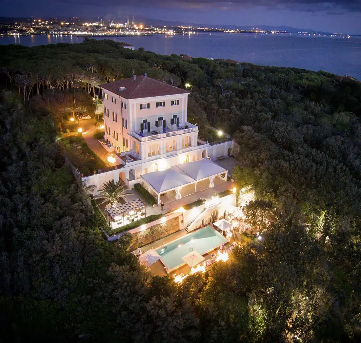 Casamento no Hotel Villa Parisi em Castiglioncello