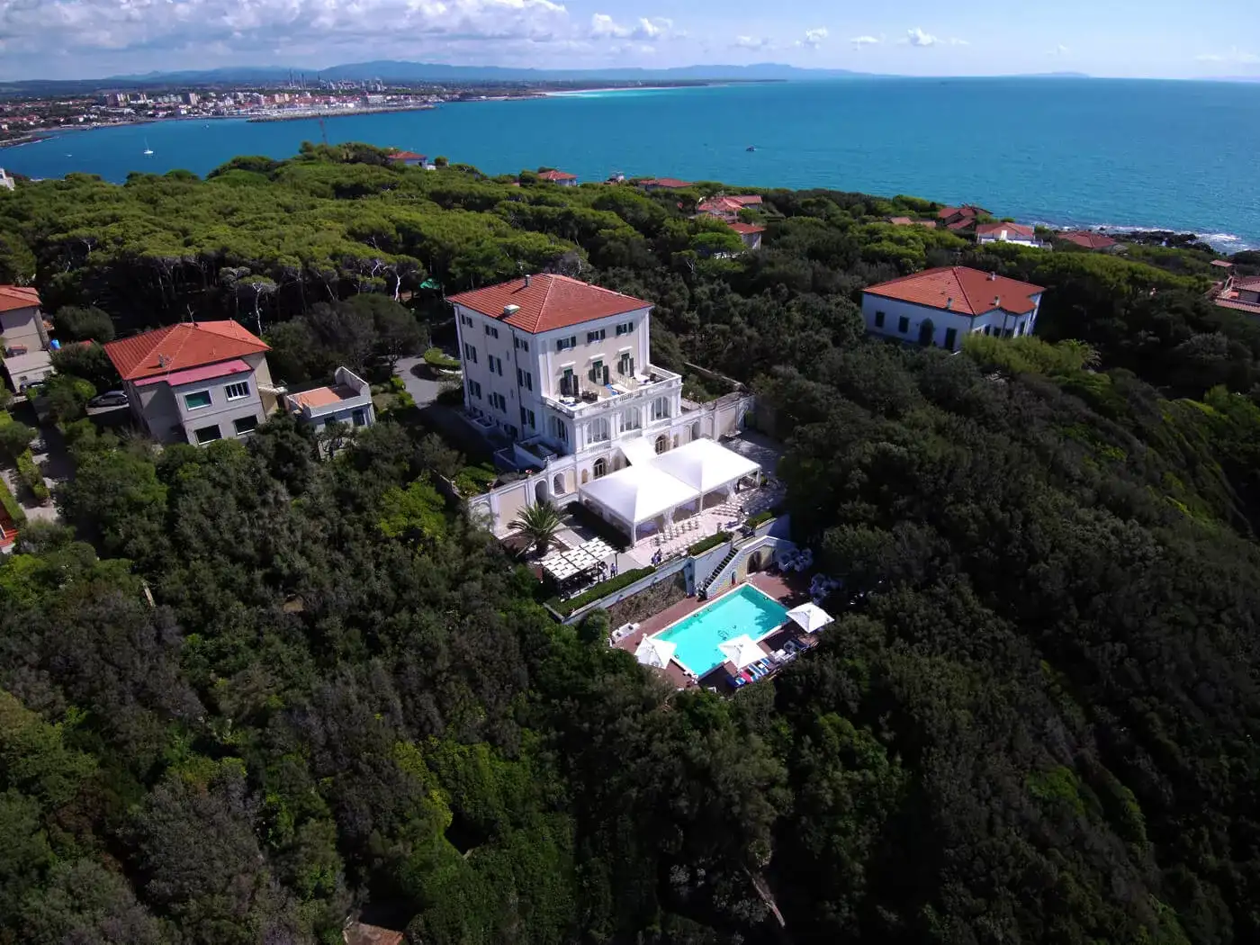 Casamento no Hotel Villa Parisi em Castiglioncello