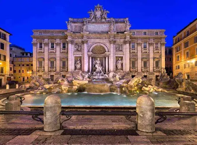 Fontana di Trevi, Roma, Itália
