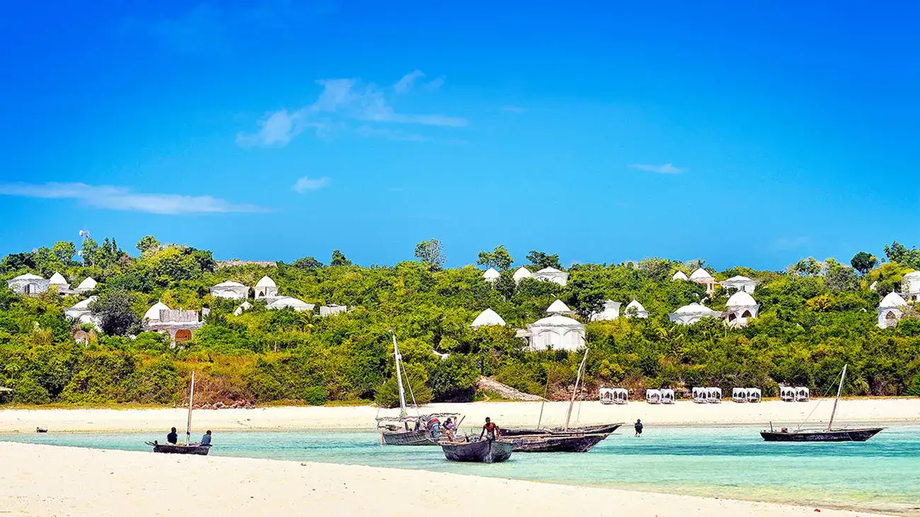 Pacote de viagem Tanzânia Dourada e Azul