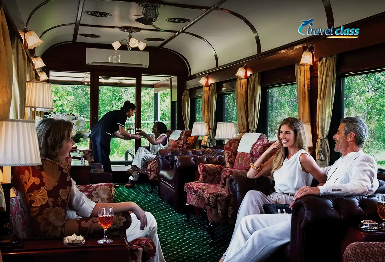 A bordo do Rovos Rail