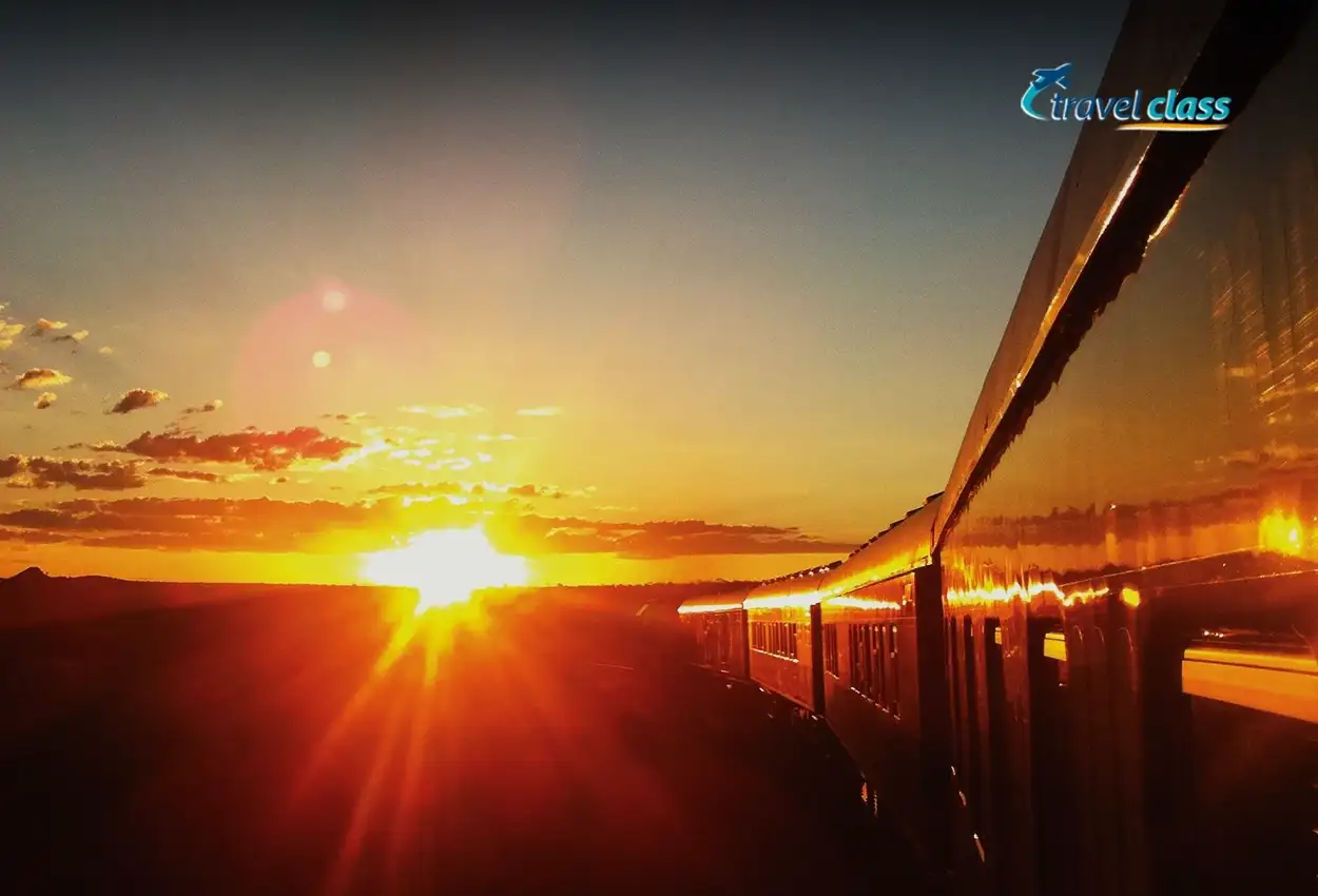 A bordo do Rovos Rail