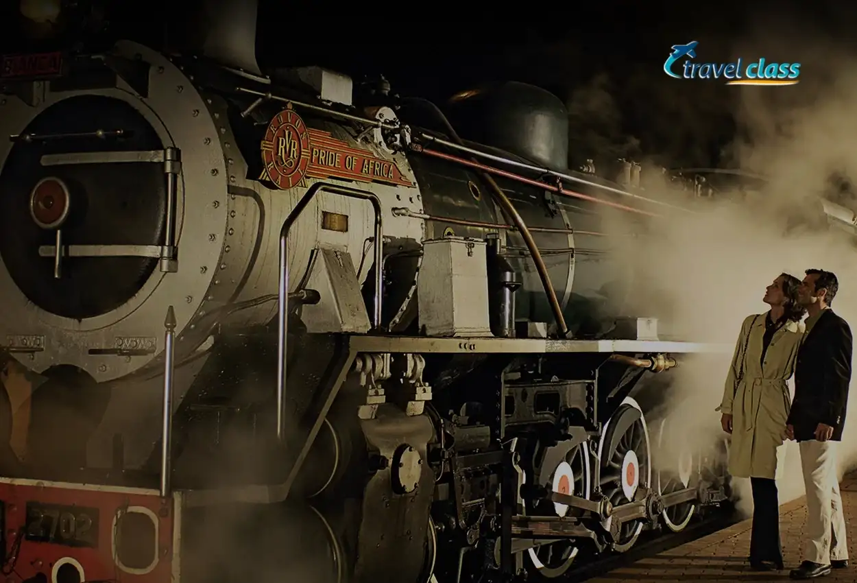 A bordo do Rovos Rail