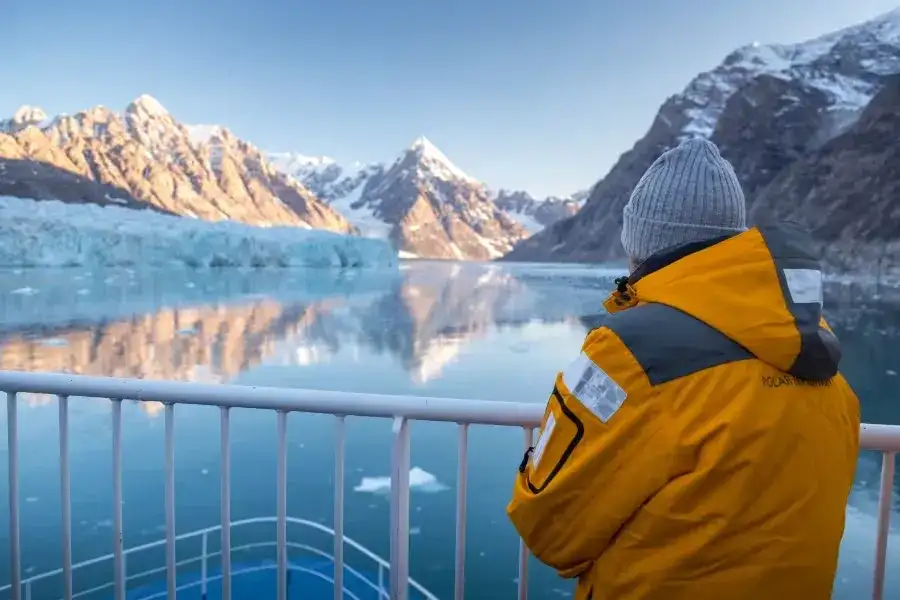 Navegando por Glaciares na Groenlândia