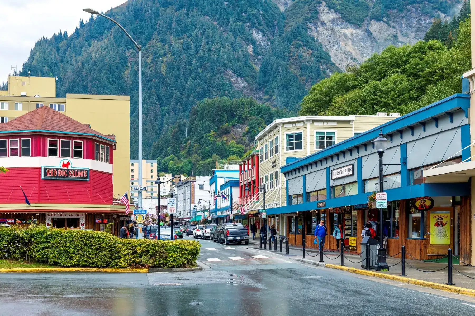 Rua em Juneau, Alaska
