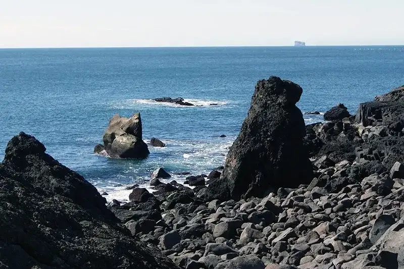 Rochas na Peninsula Reykjanes, Islândia