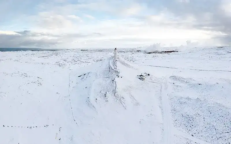 Reykjanesviti, em Reykjanes, Islândia