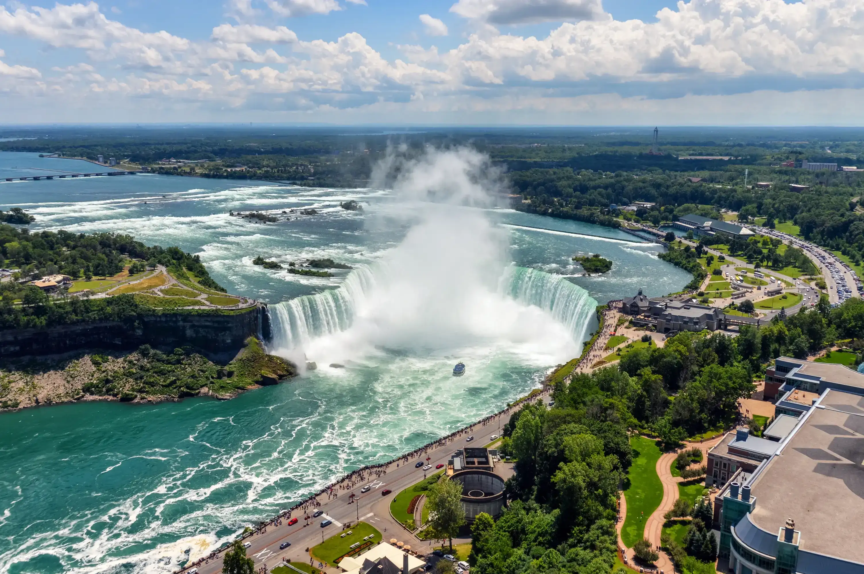 Pacote de viagem Baixo e Alto Canadá