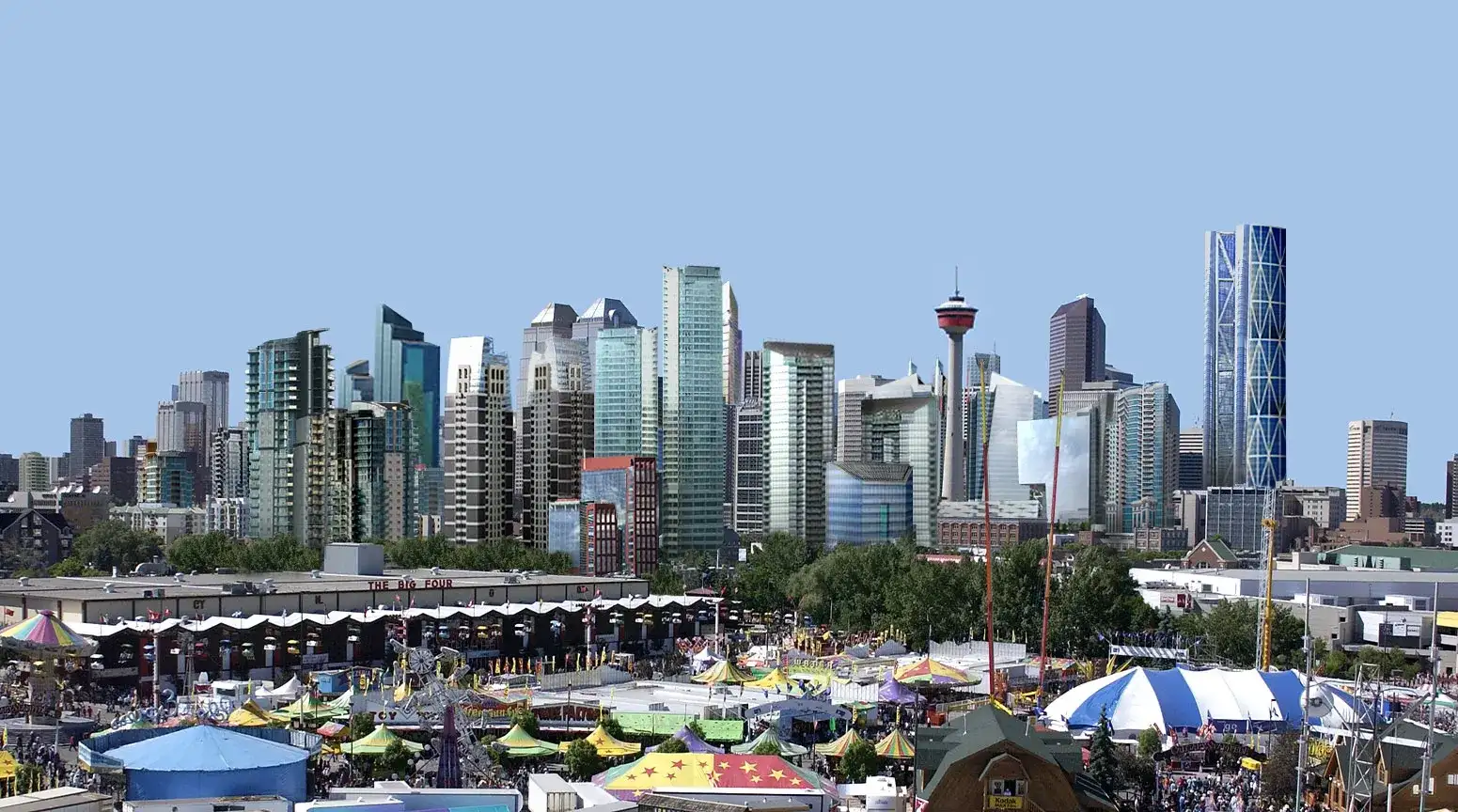 Vista de Calgary, Canadá