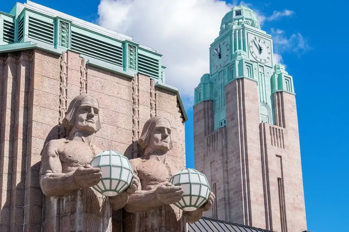 Estação Ferroviária de Helsinki, Finlândia