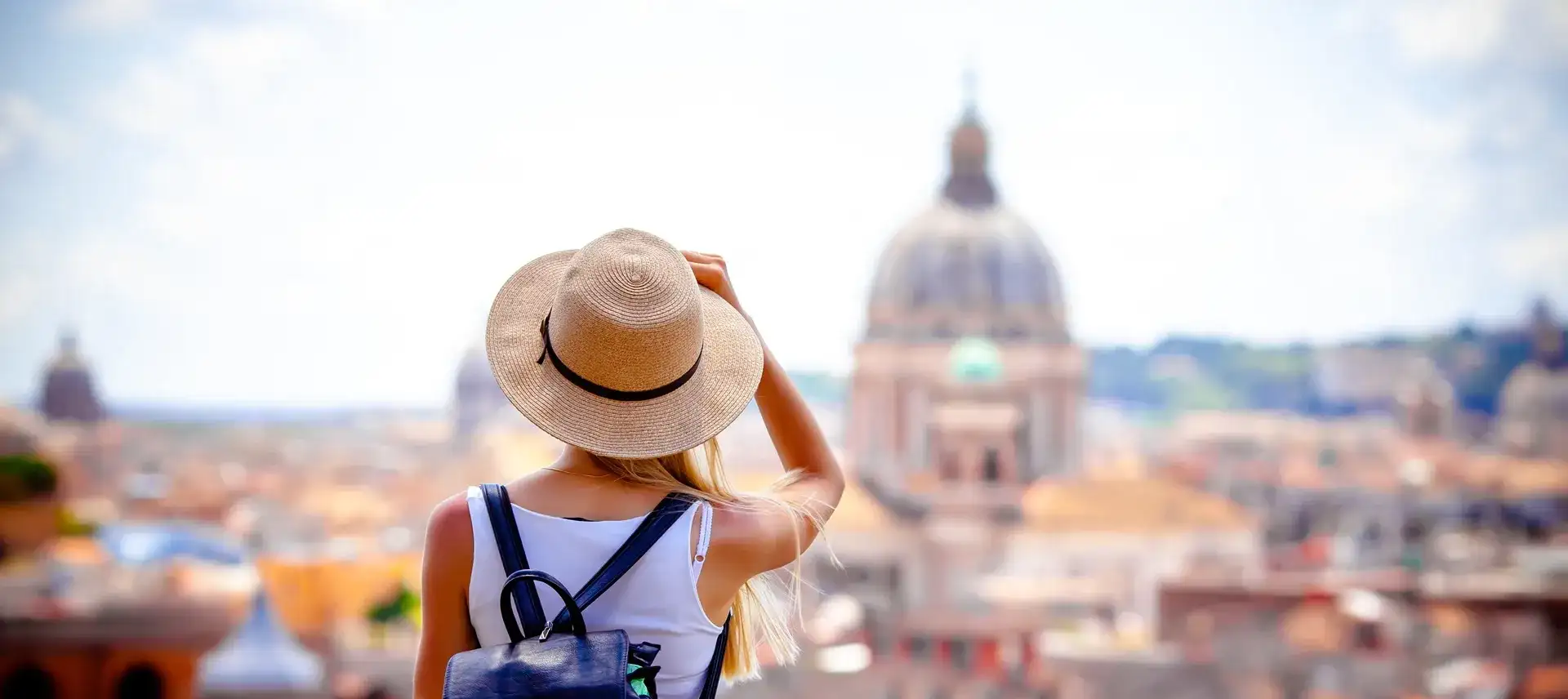 Turista em Roma, Itália