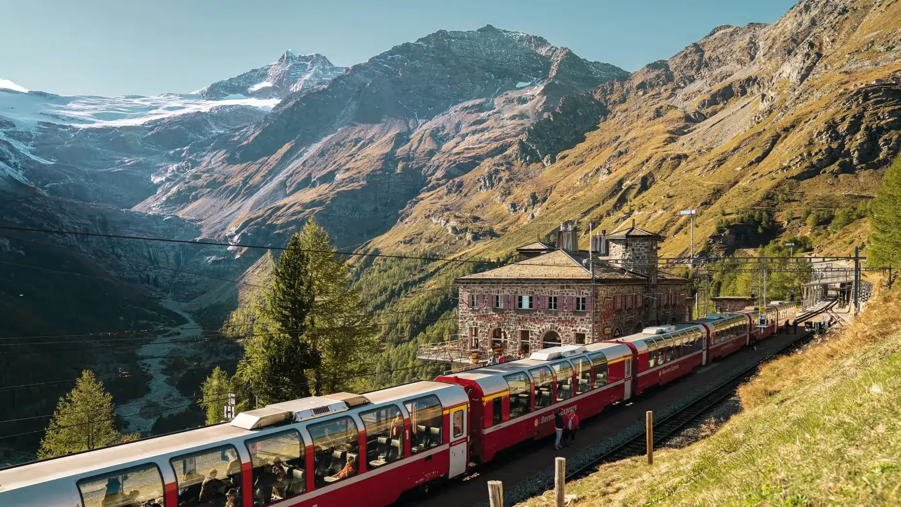 Pacote de viagem Suíça no Bernina Express