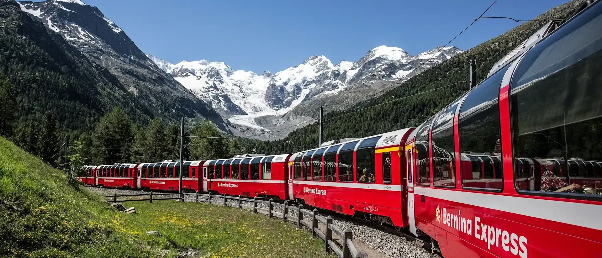 Pacote de viagem As Montanhas Suíças de Trem