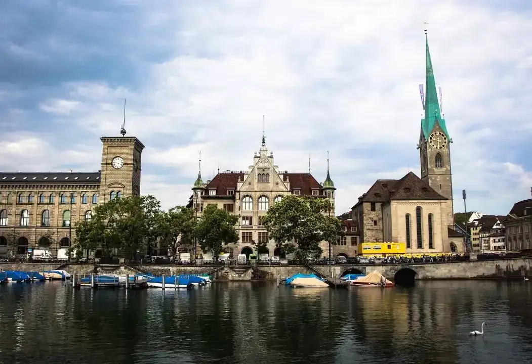 Rio Limmat, Zurique, Suíça