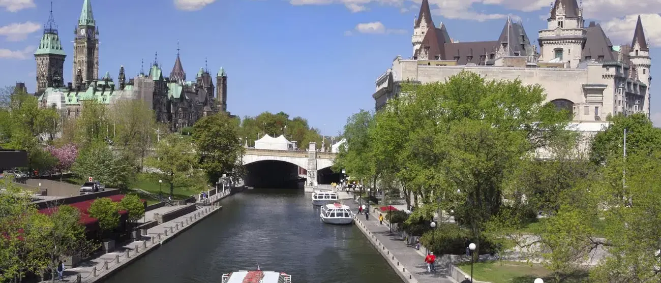 Rideau Canal em Ottawa