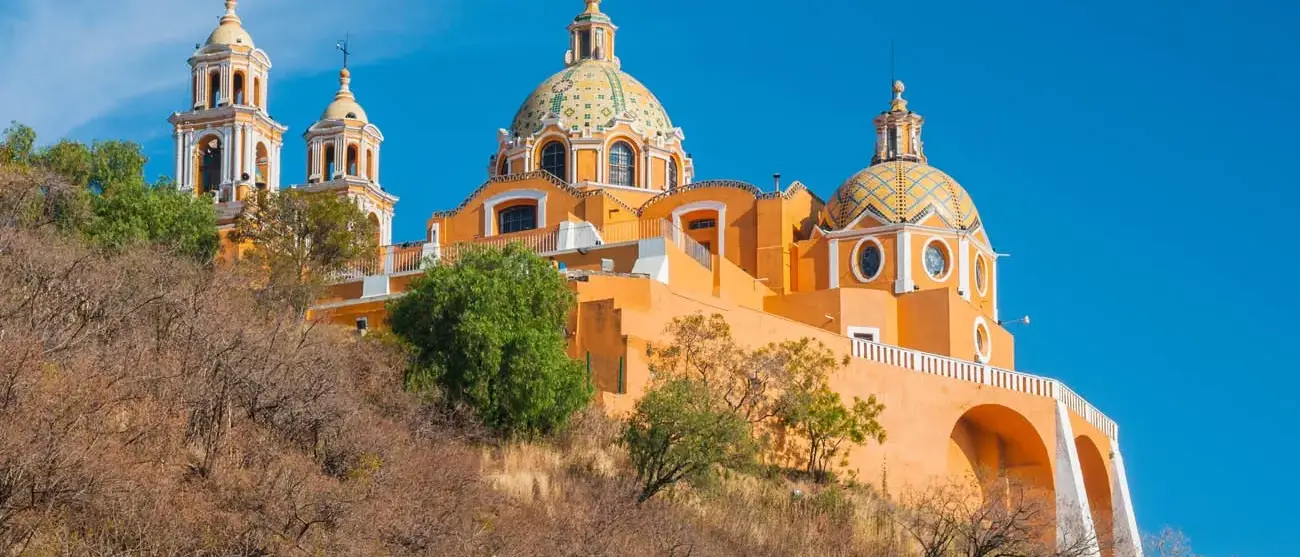 Santuário de los remedios cholula em Puebla