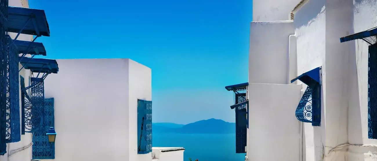 Sidi Bou Said. La Gulett, Tunísia