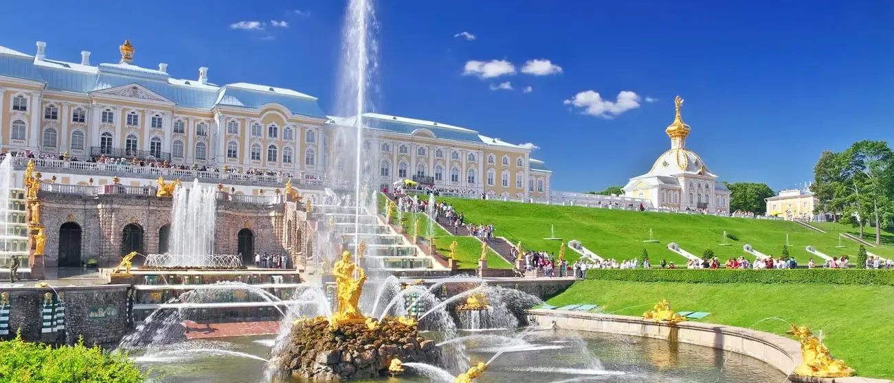 Peterhof, Saint-Petersburg, Russia