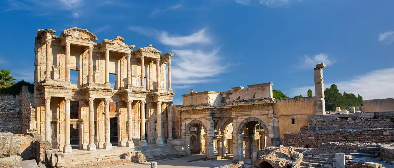 Biblioteca de Celsus em Éfeso, Turquia