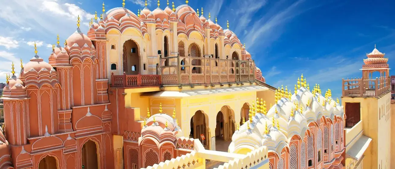 Hawa Mahal, o Palácio dos Ventos, Jaipur, Rajasthan, India
