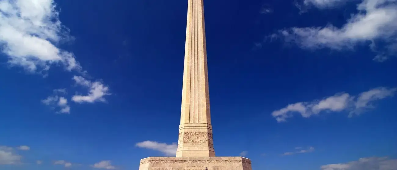 The San Jacinto Monument in Houston, Texas