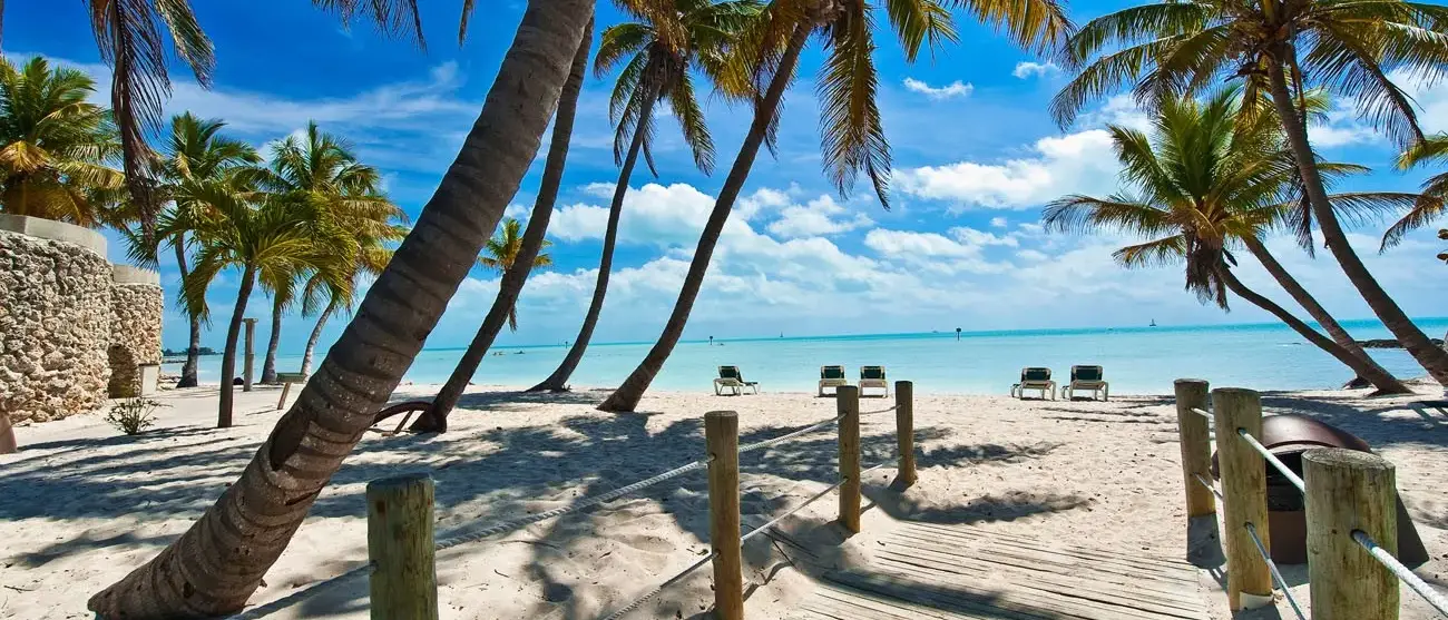 Passarela para a Praia de Key West