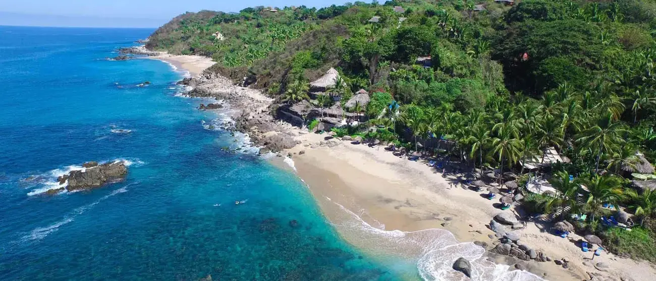 Praia em Riviera Nayarit