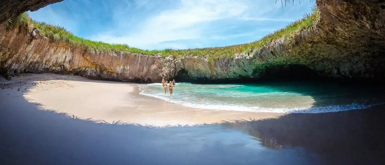 Praia Escondida na Riviera Nayarit