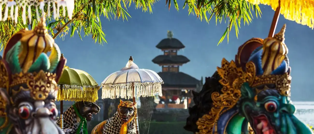 Templo Pura Ulun Danu, Bali, Indonésia