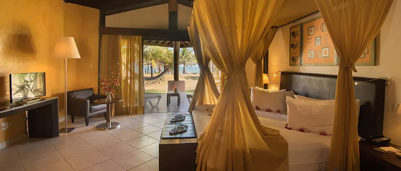 Quarto Chaletmaster Vila Gale Mares