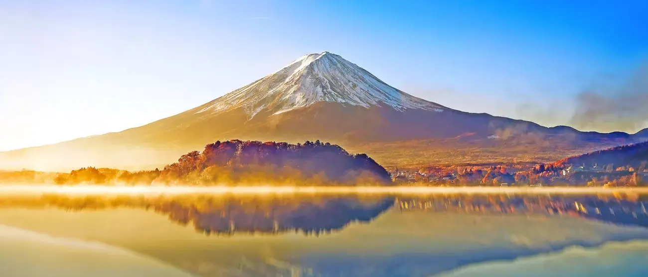 Monte Fuji no amanhecer