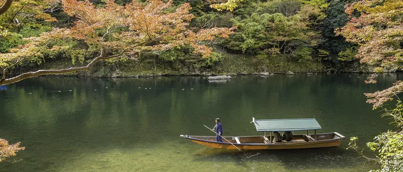 Lago em Kioto