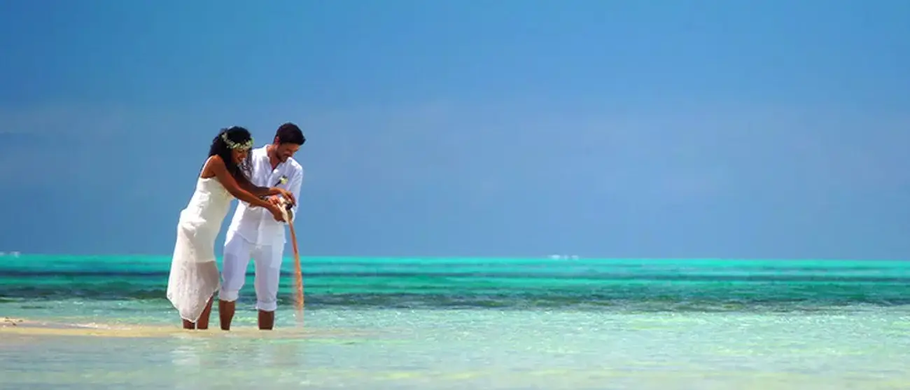 Casamento no Dinarobin Beachcomber