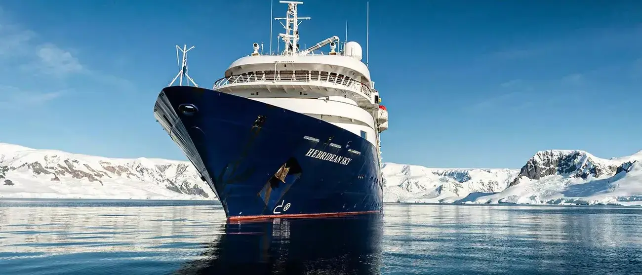Roteiros para Antarctica Express Air-Cruise