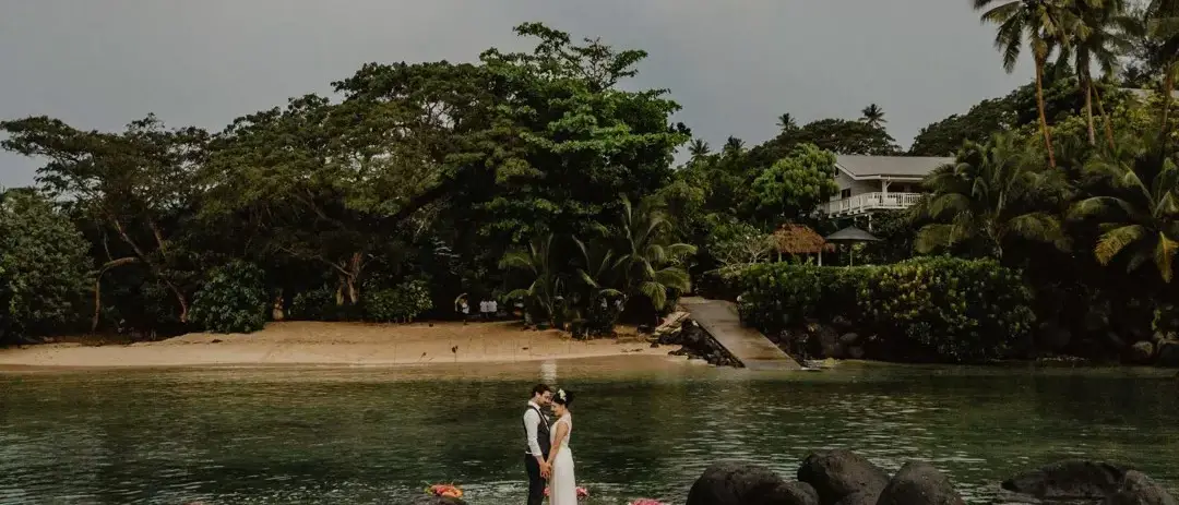 Casamento no Taveuni Palms Luxury Resort