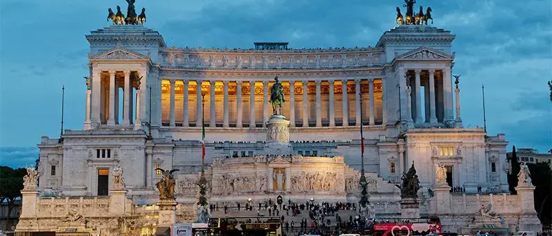 Roma com Termas de Caracalla