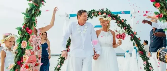 Casamento no Hideaway Beach Resort & Spa Maldives